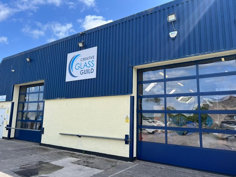 Creative glass guild front outside photo