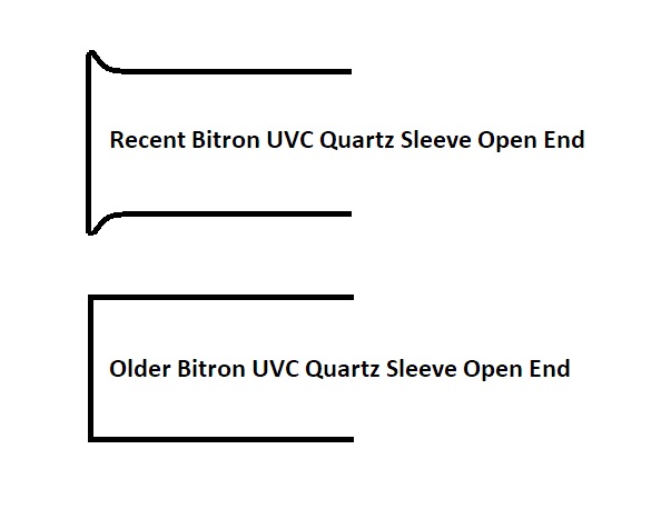 Bitron Quartz Sleeve Ends