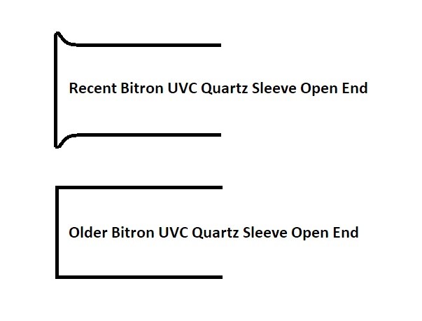Bitron Quartz Sleeve Ends