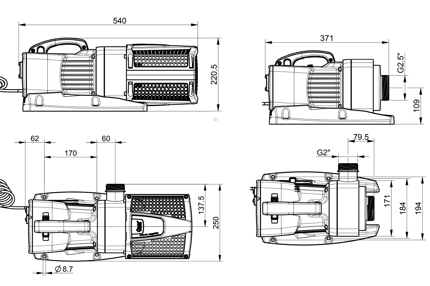 AquaMax ECO Expert 36000-44000 Technical Details