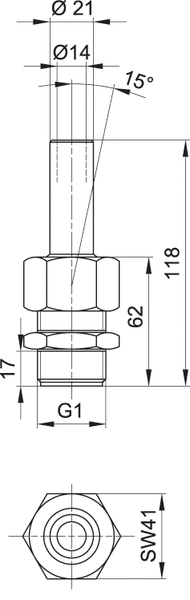 Comet 10-14 Silver dimensions