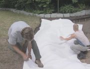 fitting protective underlay